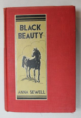 Black Beauty Anna Sewell,  Antique Rare Classic Hc No Date Listed