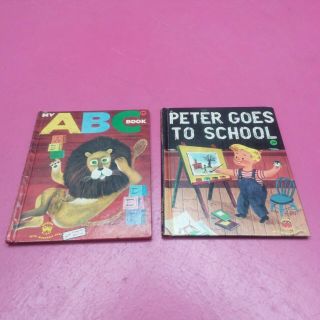Wonder Book My Abc Book,  Peter Goes To School (g232)
