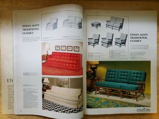 The Ethan Allen Treasury of American Traditional Interiors.  70th edition 1968. 3