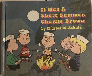 Vintage It Was A Short Summer Charlie Brown By Charles M.  Schultz 1970