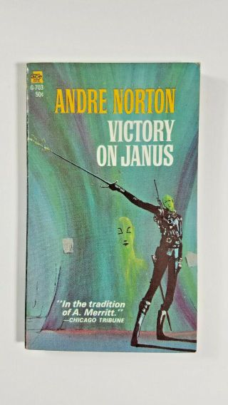 Victory On Janus By Andre Norton Ace G - 703 Paperback
