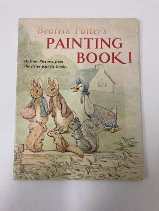 Vintage 1978 Beatrix Potter Painting Book 1