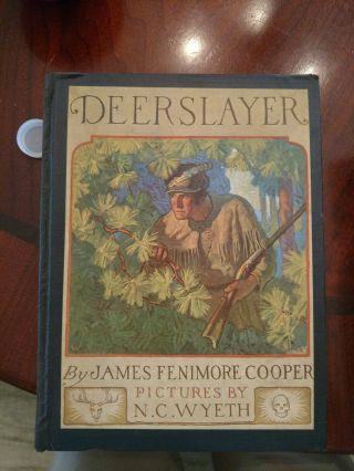 Book,  " Deerslayer ",  1925,  James Fenimore Cooper,  First Edition