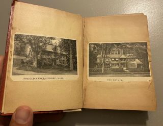 Antique Book NATHANIEL HAWTHORNE Mosses From An Old Manse Salem Edition 1893 3