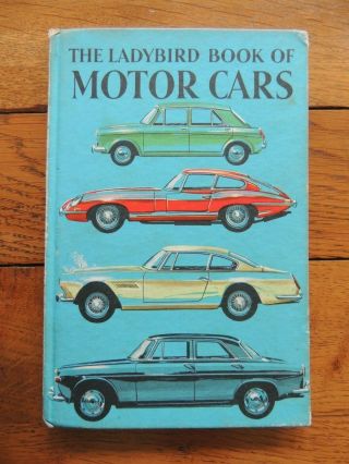 The Ladybird Book Of Motor Cars - Series 584 - 2/6 1963 Revised Edition