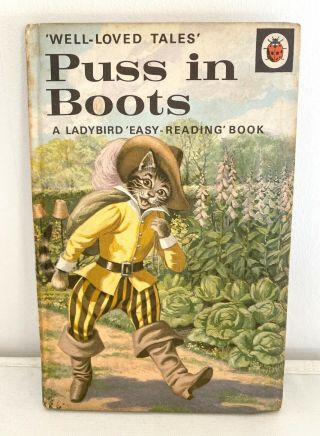 Puss In Boots - Ladybird Book - 606d - Well - Loved Tales - Easy - Reading - 2’6