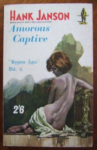 Hank Janson " The Amorous Captive: Vol 2 ".  1950 