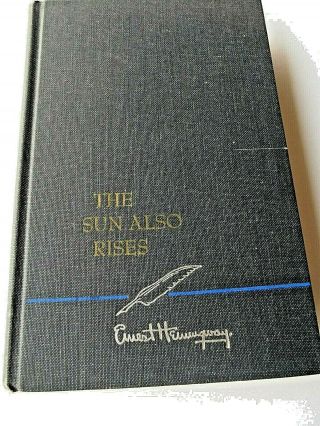 The Sun Also Rises By Ernest Hemingway Vintage 1954 Pub.  Charles Scribner 