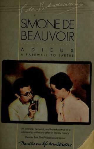 Adieux : A Farewell To Sartre Hardcover Simone De Beauvoir