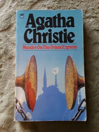 Fontana Books Agatha Christie Murder On The Orient Express 1986 P/b