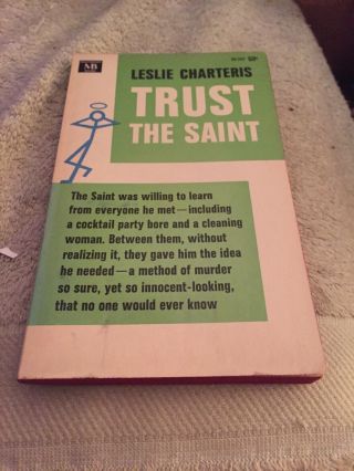Trust The Saint By Leslie Charteris Macfadden Books 60263 Pb 1966