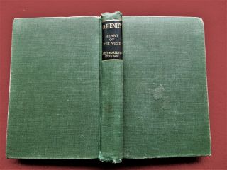 1916 Heart Of The West By O.  Henry Collectible Antique Book