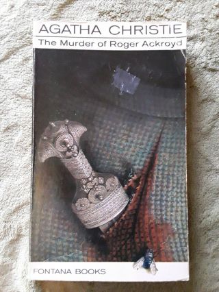 Fontana Books Agatha Christie The Murder Of Roger Ackroyd 1971 P/b