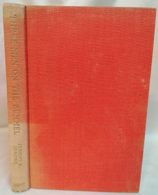 Book - Three Men On The Bummel By Jerome K.  Jerome Hb Dent 1950 39th Print