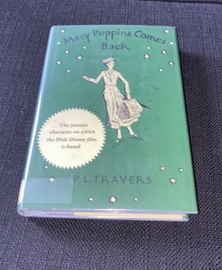 Mary Poppins Comes Back By P.  L.  Travers; Hbdj 1963