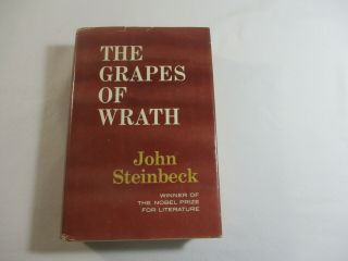 The Grapes Of Wrath By John Steinbeck 1939 Hardcover Viking Press Club Edition