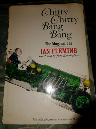 Ian Fleming Chitty Chitty Bang Bang Classic Hc Book First Printing 1964