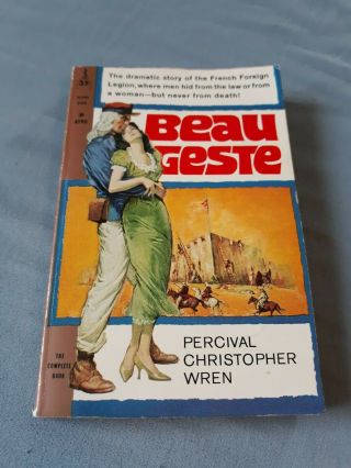 Beau Geste - Percival Christopher Wren - 1960 Perma Book Paperback