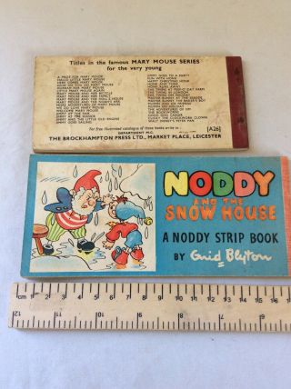 Childrens Strip Books 1950s Jimmy At The Zoo And Noddy And The Snowhouse 2