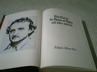 EDGAR ALLAN POE - - THE HALL OF THE HOUSE OF USHER AND OTHERS STORIES - - HARDBACK - - 2