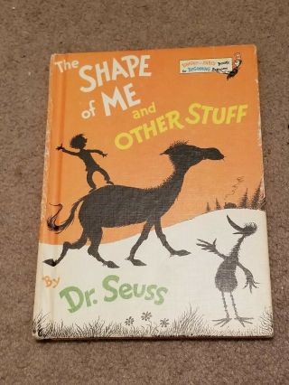 The Shape Of Me And Other Stuff By Dr.  Seuss 1973 Bright And Early Books