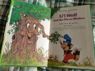 Walt Disney ' s ' Li ' l Wolf and the Three Wishes ' Wonderful World of Reading,  Book 3