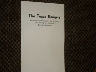 " Big " Little Blue Book,  No,  The Texas Rangers,  By Castleman,  Copyright 1944