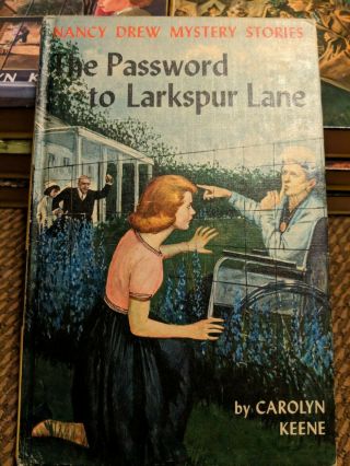 Vintage Nancy Drew Book 1933 The Password To Larkspur Lane Pristine