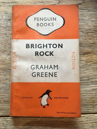 Brighton Rock Graham Greene 1948 Edition Book Collectable