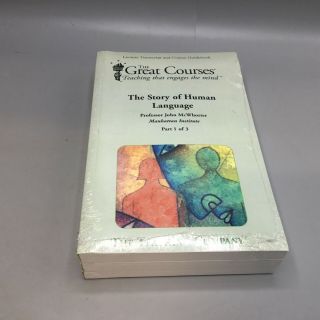 The Story Of Human Language - The Great Courses 3 Part Books Set