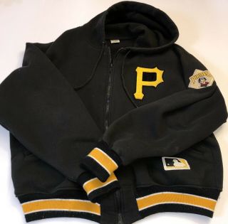 Rare Vintage Pittsburgh Pirates Hoodie Size Large Eds West
