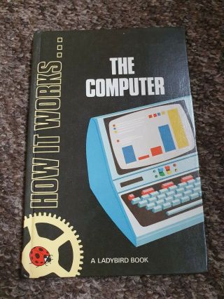 Vintage Ladybird Series 654 How It The Computer B5