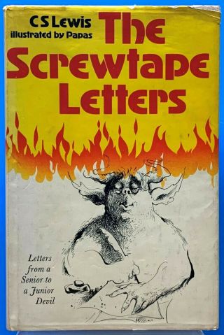 The Screw Tape Letters Cs Lewis 1980 Illustrated By Papas Hbdj