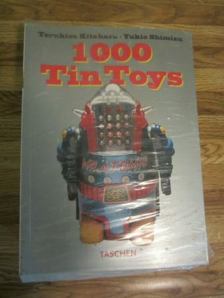 1000 Tin Toys Book Teruhisa Kitahara - Taschen - Huge Color Laminate Pix - Big