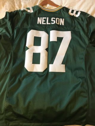 Nfl Green Bay Packers Jordy Nelson 87 On Field Green Jersey Nike Adult Xxl