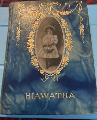 Medallion Series The Song Of Hiawatha By Longfellow Blue Leather