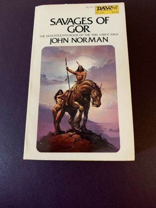 1982 Savages Of Gor By John Norman Daw Paperback