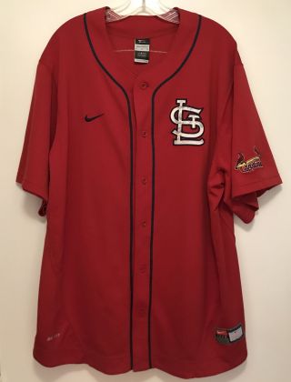 Mlb Albert Pujols 5 Nike Jersey Size Xl Sewn Stitched St Louis Cardinals