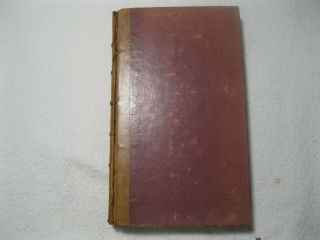 Vintage Leather Book The Poetical Of Sir Walter Scott Printed In 1821