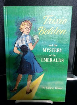 Vintage Book Trixie Belden And Mystery Of The Emeralds