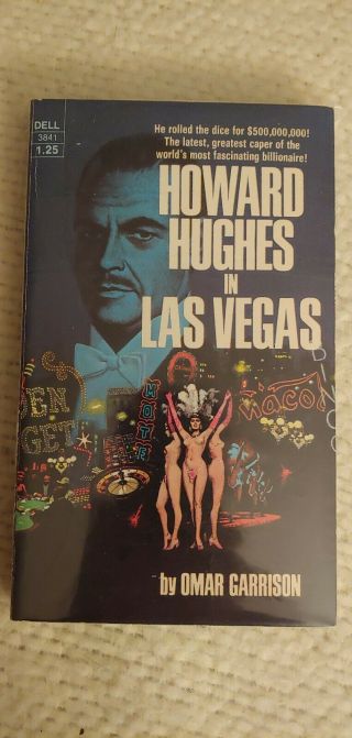Howard Hughes In Las Vegas By Omar Garrison,  1971 Dell Pb,  - Fine,  Gga Cvr