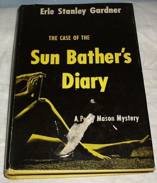 1955 1st Ed " The Case Of The Sun Bather 