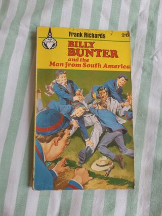 Billy Bunter And The Man South America By Frank Richards Children 