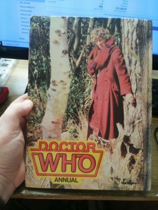 doctor who annual 1982 unclipped tom baker and peter davidson cover 2