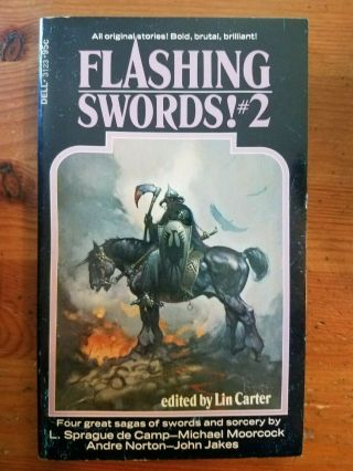 Flashing Swords 2 - 1st Print - Frazetta Cover