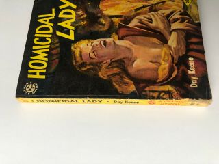 Homicidal Lady by Day Keene - 1954 Graphic Books - GGA - Pulp Fiction 3