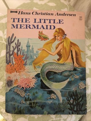 The Little Mermaid Hans Christian Anderson Vintage Book