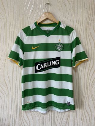 Celtic 2008 2008 Home Football Shirt Soccer Jersey Nike