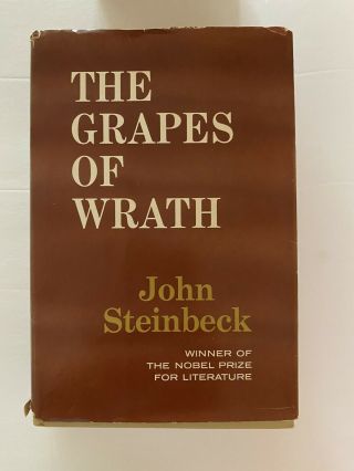 Grapes Of Wrath 1939 Book Club Edition