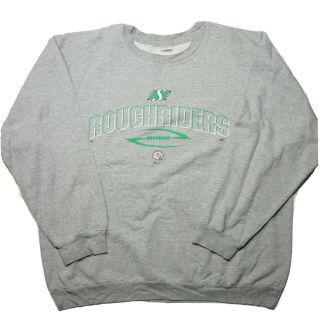 Vintage 2001 Puma Saskatchewan Roughriders Cfl Football Sweater Canada Xl Mens